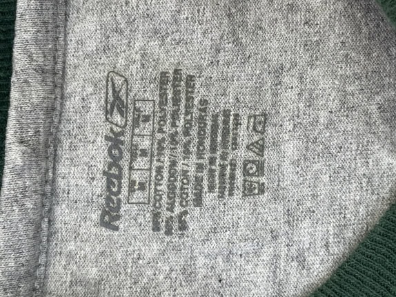REEBOK ΓΚΡΙ ΓΙΝΤ ΡΙΝΓΚ ΤΗΕ ΣΙΡΤ GREEEN BAY PACKERS ΑΝΔΡΙΚΟ PRE OWNED