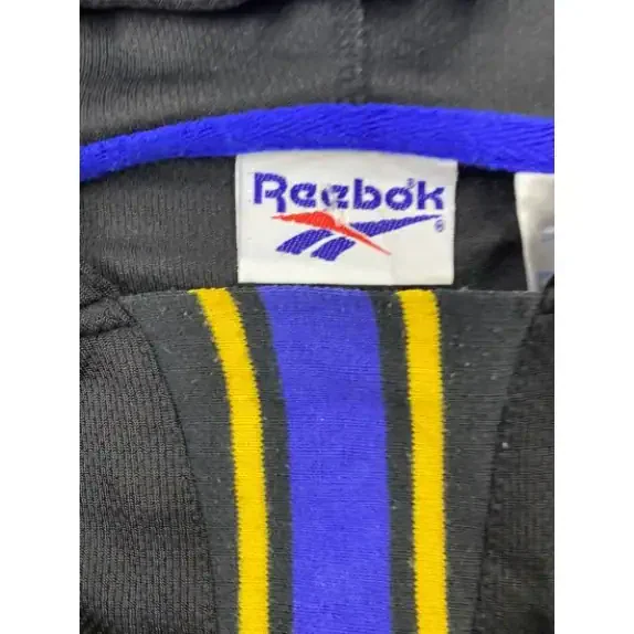 Reebok Felpa con cappuccio logo vintage Nero Unisex XXL