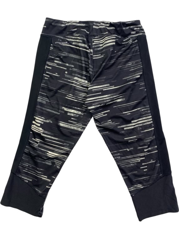 Reebok Κολάν 3/4 Performance Athletic Λογότυπο Μαύρο Γυναικείο M