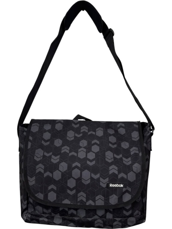 REEBOK BORSA MESSENGER MINIMAL CHARCOAL UNISEX PRE OWNED