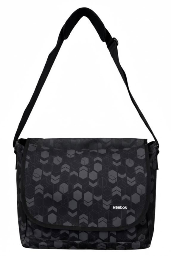 REEBOK BORSA MESSENGER MINIMAL CHARCOAL UNISEX PRE OWNED