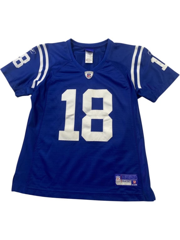 REEBOK NFL JERSEY SPORTSWEAR BLUE MEN PRE OWNED S