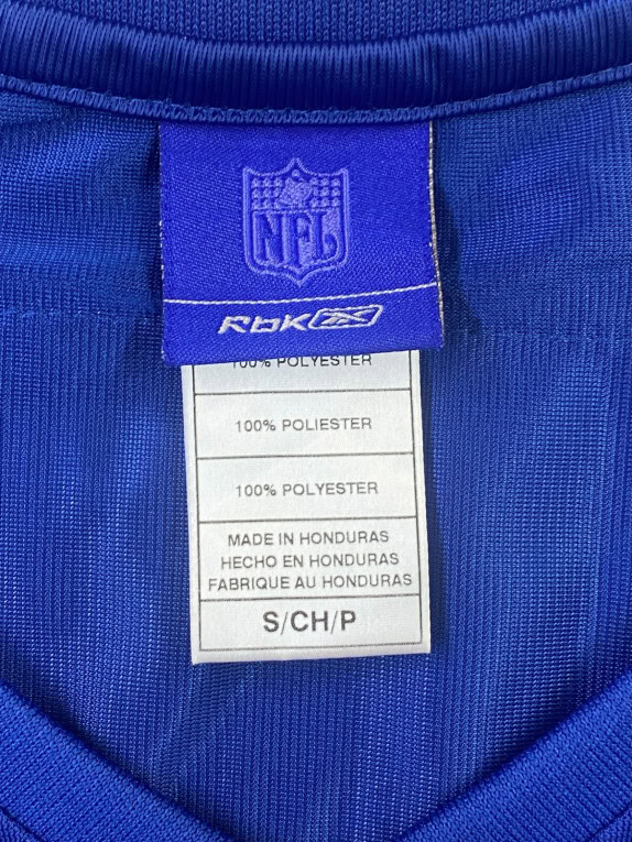 REEBOK NFL JERSEY SPORTSWEAR BLUE MEN PRE OWNED S