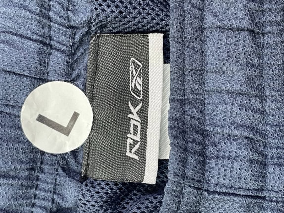 1990s REEBOK ΠΑΝΤΕΛΟΝΙ ΦΟΡΜΑΣ SPORTSWEAR NAVY UNISEX PRE OWNED L