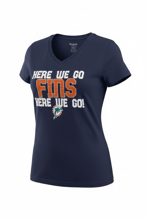 REEBOK T SHIRT GRAPHIC NAVY WOMEN PRE OWNED M