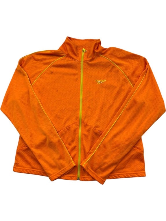 REEBOK TRACK JACKET SPORTSWEAR ΠΟΡΤΟΚΑΛΙ ΑΝΤΡΙΚΟ PRE OWNED L