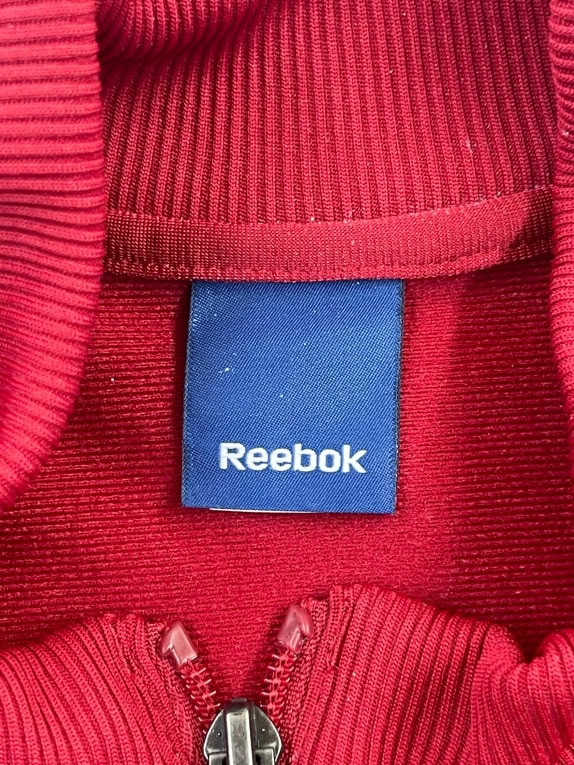 Reebok Ζακέτα Track Jacket Logo Κόκκινο Unisex L