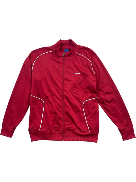 Reebok Ζακέτα Track Jacket Logo Κόκκινο Unisex L