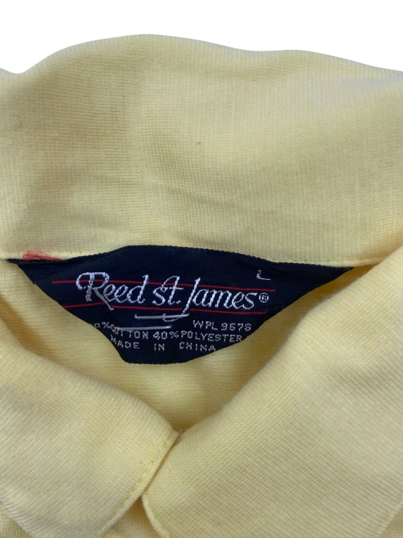 Reed St. James Κίτρινο Polo Shirt