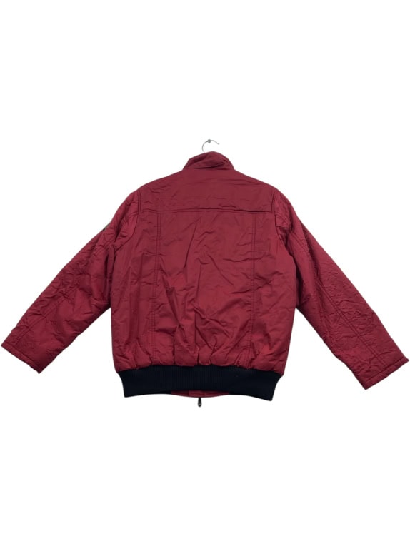 RefrigiWear Μπουφάν Bomber Workwear Logo Μπορντό Ανδρικό XL