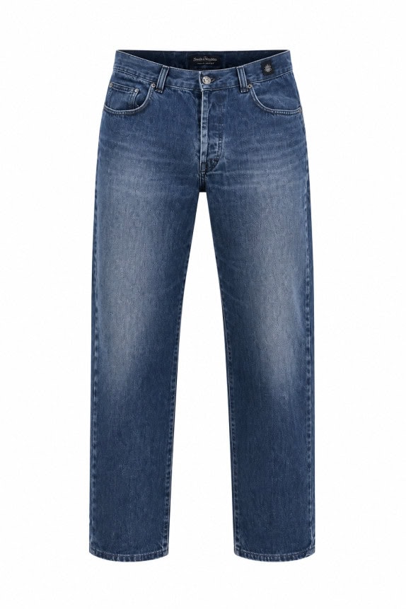 90S REPLAY JEANS ΜΠΛΕ ΑΝΔΡΙΚΟ PRE OWNED S