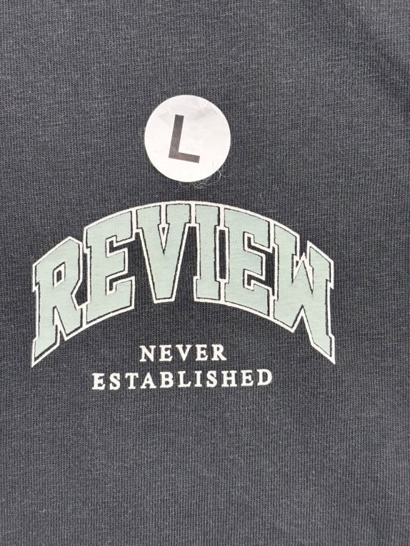 REVIEW ΜΑΚΡΥΜΑΝΙΚΟ T SHIRT GRAPHIC FADED BLACK ΑΝΤΡΙΚΟ PRE OWNED L