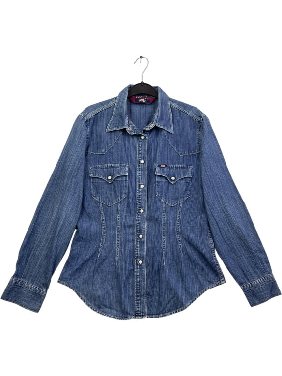 Camicia in denim Rifle blu da donna L