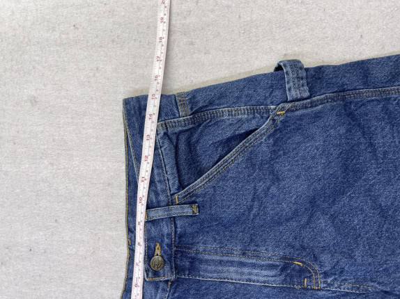 RK BRANDS DENIM SHORTS MINIMAL BLUE MENS PRE OWNED M