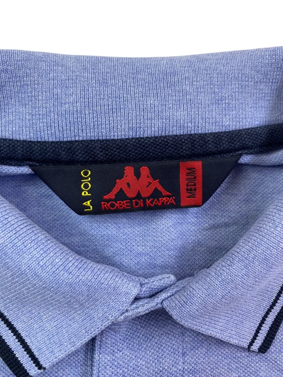 ROBE DI KAPPA ΜΠΛΟΥΖΑ POLO ΜΕ ΛΟΓΟΤΥΠΟ ΜΠΛΕ ΑΝΔΡΙΚΗ M