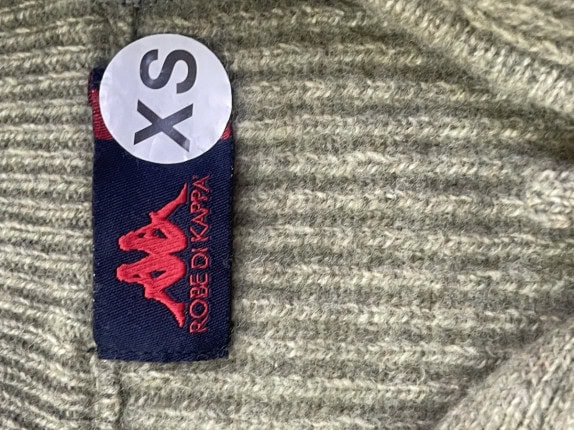 ROBE DI KAPPA ΠΛΕΚΤΟ ΜΙΣΟ ΦΕΡΜΟΥΑΡ MINIMAL ΛΑΔΙ ANTRIKO PRE OWNED XS