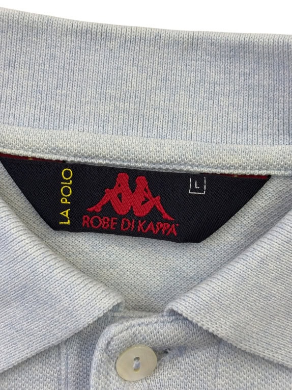 ROBE DI KAPPA POLO SHIRT MINIMAL ΓΚΡΙ ΑΝΤΡΙΚΟ PRE OWNED L