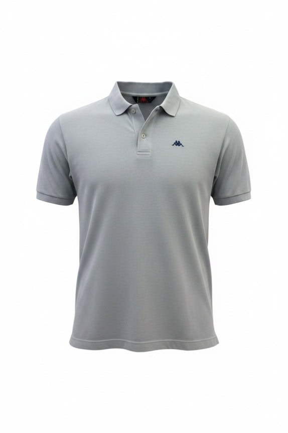 ROBE DI KAPPA POLO SHIRT MINIMAL GRIGIO UOMO PRE OWNED L