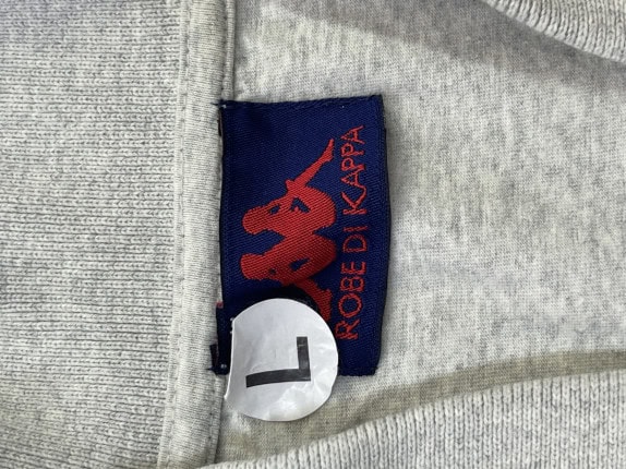 ROBE DI KAPPA POLO SHIRT RETRO GREY MEN PRE OWNED L