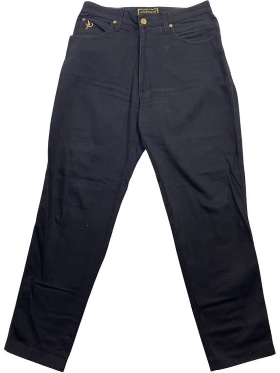Roccobarocco Jeans Γυναικείο Παντελόνι Μαύρο