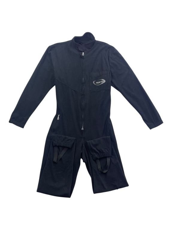 Rofos Tuta Intera Vintage Logo Nera da Donna L