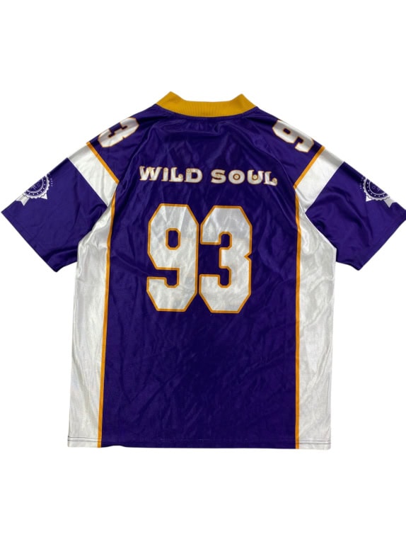 ROMWE Αθλητική Μπλούζα Jersey 93 Logo Μωβ Ανδρική S