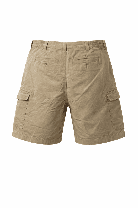 ROUNDTREE YORKE CARGO SHORTS MINIMAL BEIGE ΑΝΤΡΙΚΟ PRE OWNED L