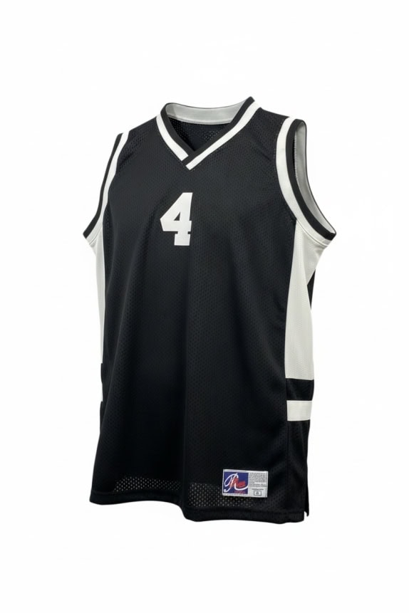RUS UNIFORM ΦΑΝΕΛΑ BASKETBALL VINTAGE #4 ΜΑΥΡΟ ΑΝΔΡΙΚΟ M