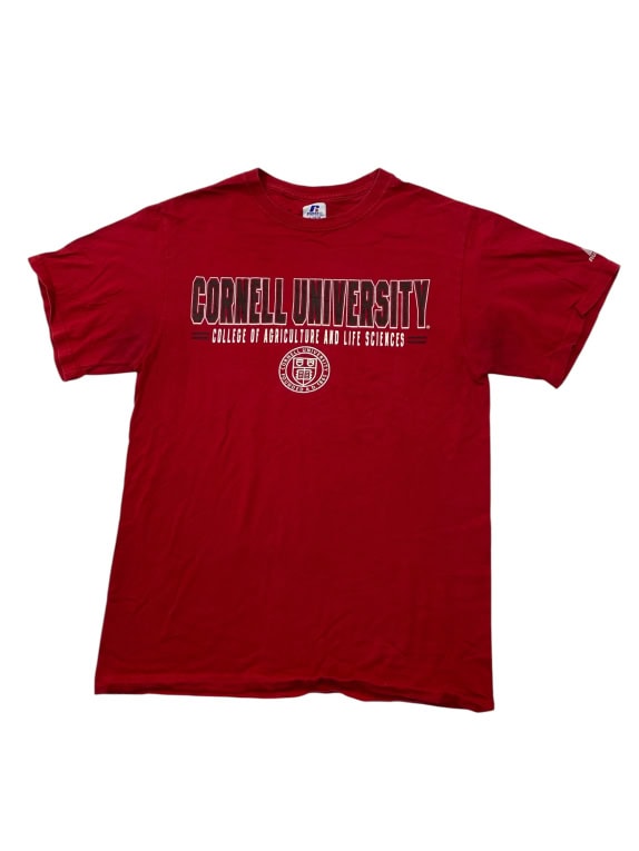 Russell Athletic Cornell University T-shirt grafica Rosso Unisex