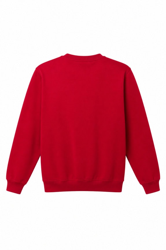 1990S RUSSELL ATHLETIC CREWNECK MINIMAL RED ΑΝΤΡΙΚΟ PRE OWNED XL