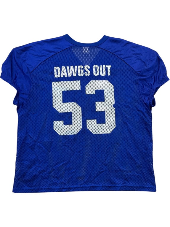 RUSSELL ATHLETIC FOOTBALL JERSEY ATHLETIC ΜΠΛΕ ΑΝΤΡΙΚΟ PRE OWNED XL