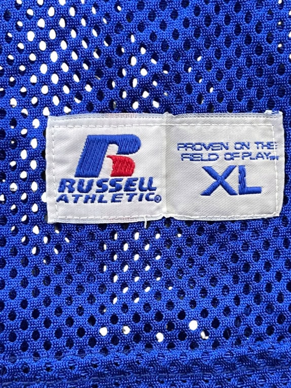 RUSSELL ATHLETIC FOOTBALL JERSEY ATHLETIC ΜΠΛΕ ΑΝΤΡΙΚΟ PRE OWNED XL