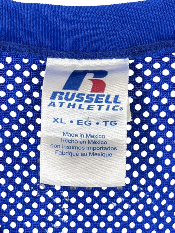RUSSELL ATHLETIC FOOTBALL JERSEY ATHLETIC ΜΠΛΕ ΑΝΤΡΙΚΟ PRE OWNED XL