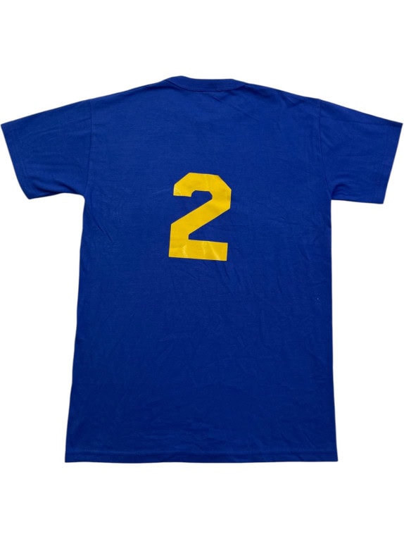 RUSSELL ATHLETIC GRAPHIC TEE SPORTSWEAR BLUE ΑΝΤΡΙΚΟ PRE OWNED S