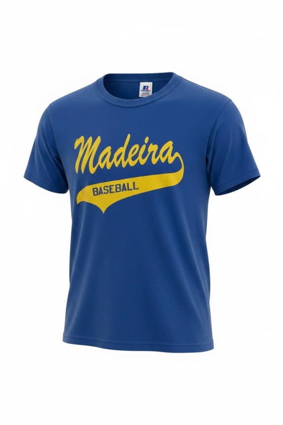 RUSSELL ATHLETIC GRAPHIC TEE SPORTSWEAR BLUE ΑΝΤΡΙΚΟ PRE OWNED S