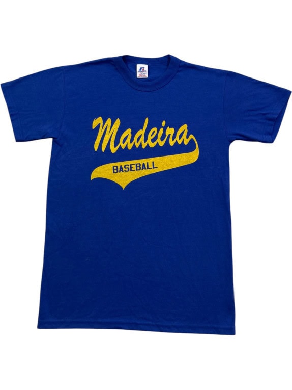 RUSSELL ATHLETIC GRAPHIC TEE SPORTSWEAR BLUE ΑΝΤΡΙΚΟ PRE OWNED S