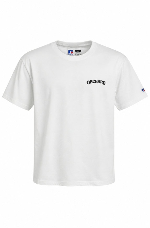 RUSSELL ATHLETIC GRAPHIC TEE STREETWEAR WHITE ΑΝΤΡΙΚΟ PRE OWNED XL