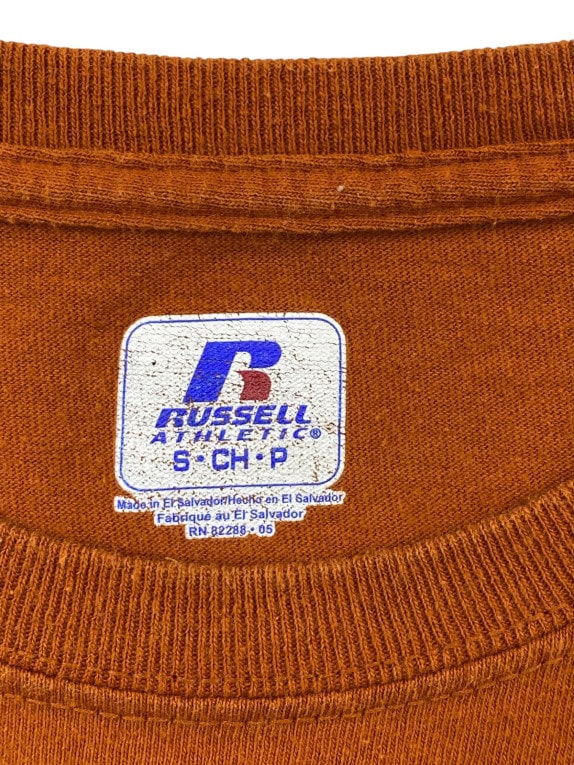 RUSSELL ATHLETIC GRAPHIC TEE VINTAGE BROWN ΑΝΤΡΙΚΟ PRE OWNED S