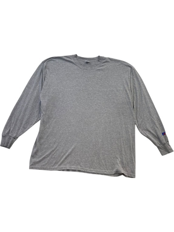 RUSSELL ATHLETIC ΜΑΚΡΥΜΑΝΙΚΗ ΜΠΛΟΥΖΑ SPORTSWEAR ΓΚΡΙ ΑΝΤΡΙΚΟ PRE OWNED XL