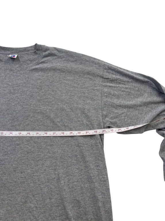 RUSSELL ATHLETIC ΜΑΚΡΥΜΑΝΙΚΗ ΜΠΛΟΥΖΑ SPORTSWEAR ΓΚΡΙ ΑΝΤΡΙΚΟ PRE OWNED XL