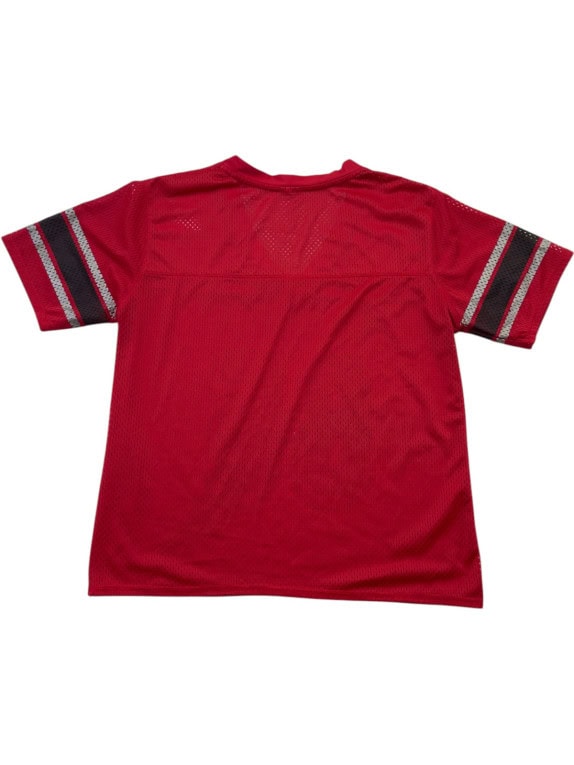 RUSSELL FOOTBALL JERSEY SPORTSWEAR GRAPHIC ΚΟΚΚΙΝΗ ΓΥΝΑΙΚΕΙΟ PRE OWNED M