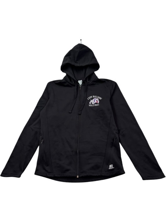 RUSSELL ΖΑΚΕΤΑ ΜΕ ΚΟΥΚΟΥΛΑ SPORTSWEAR ΜΑΥΡΟ ΓΥΝΑΙΚΕΙΟ PRE OWNED M