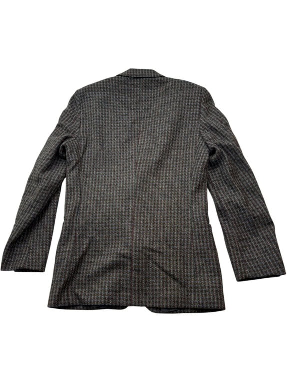 90S YSL ΣΑΚΑΚΙ VINTAGE ΚΑΡΟ ΓΚΡΙ ΑΝΤΡΙΚΟ PRE OWNED