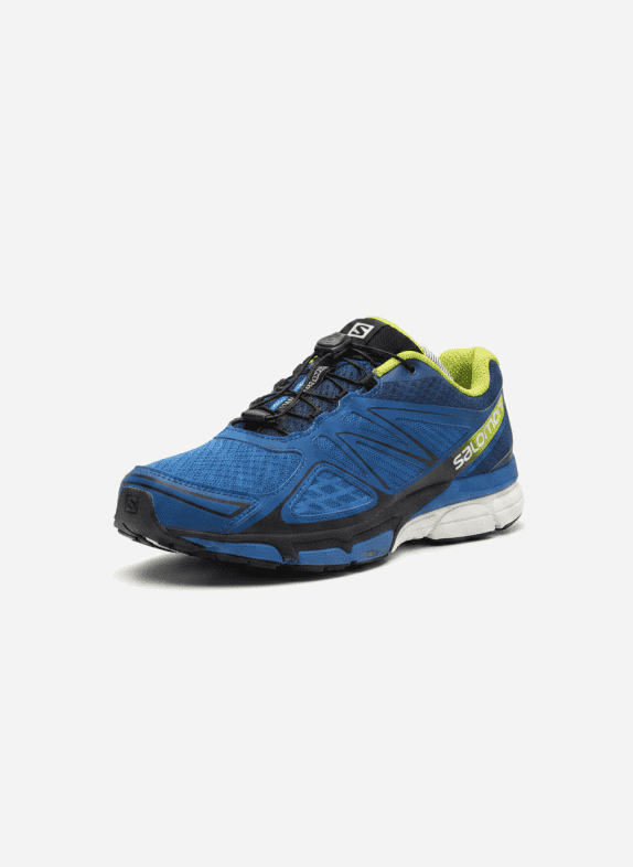SALOMON TRAIL SNEAKERS ATHLETIC BLUE MENS PRE OWNED EU 44 2/3
