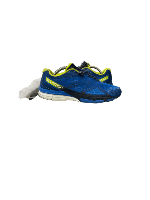 SALOMON TRAIL SNEAKERS ATHLETIC BLUE MENS PRE OWNED EU 44 2/3