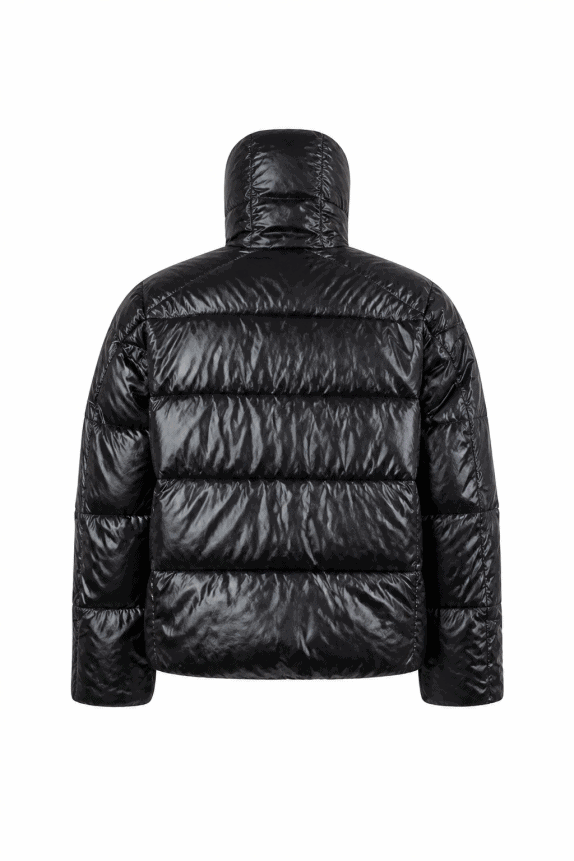 SAVE THE DUCK PUFFER JACKET STREETWEAR ORANGE ΑΝΤΡΙΚΟ PRE OWNED M/L