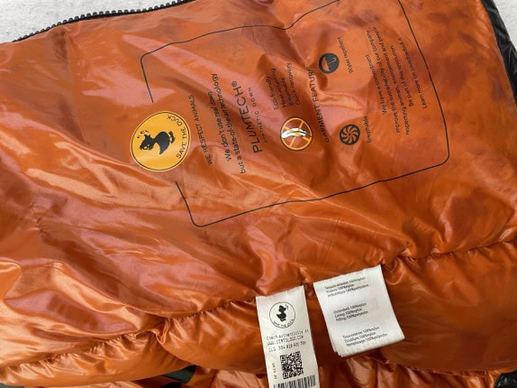 SAVE THE DUCK PUFFER JACKET STREETWEAR ORANGE ΑΝΤΡΙΚΟ PRE OWNED M/L