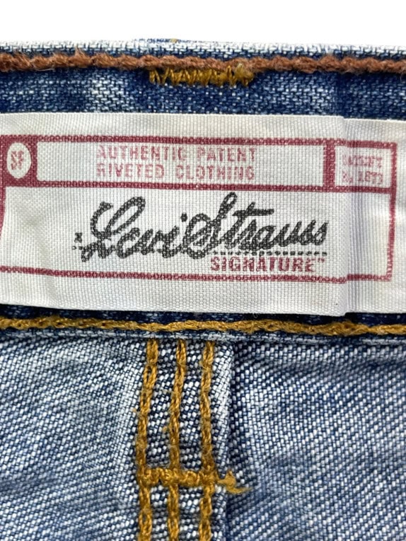 SAVIETOUS BERMUDA DENIM CARPENTER WORKWEAR BLU LAVATO UOMO PRE OWNED L