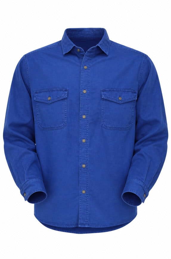 GAP RAISE ΠΟΥΚΑΜΙΣΟ ΜΕ ΜΑΚΡΥ ΜΑΝΙΚΙ ΜΠΛΕ ΑΝΤΡΙΚΟ PRE OWNED L