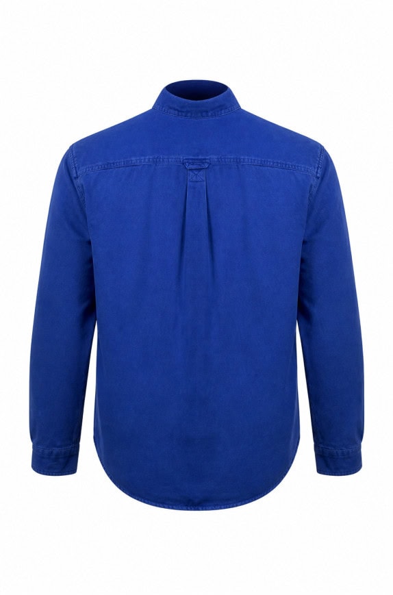 GAP RAISE LONG SLEEVE SHIRT BLUE MEN PRE OWNED L